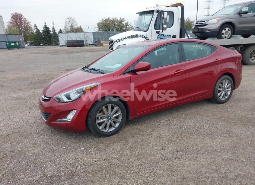 Photo 2 of 2014 Hyundai Elantra SE (VIN 5NPDH4AE8EH479855)