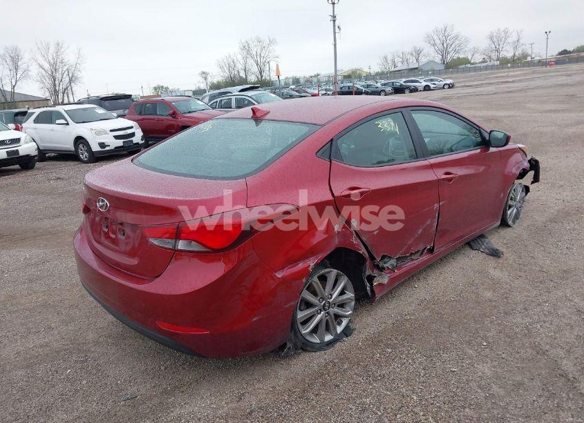 Photo 4 of 2014 Hyundai Elantra SE (VIN 5NPDH4AE8EH479855)