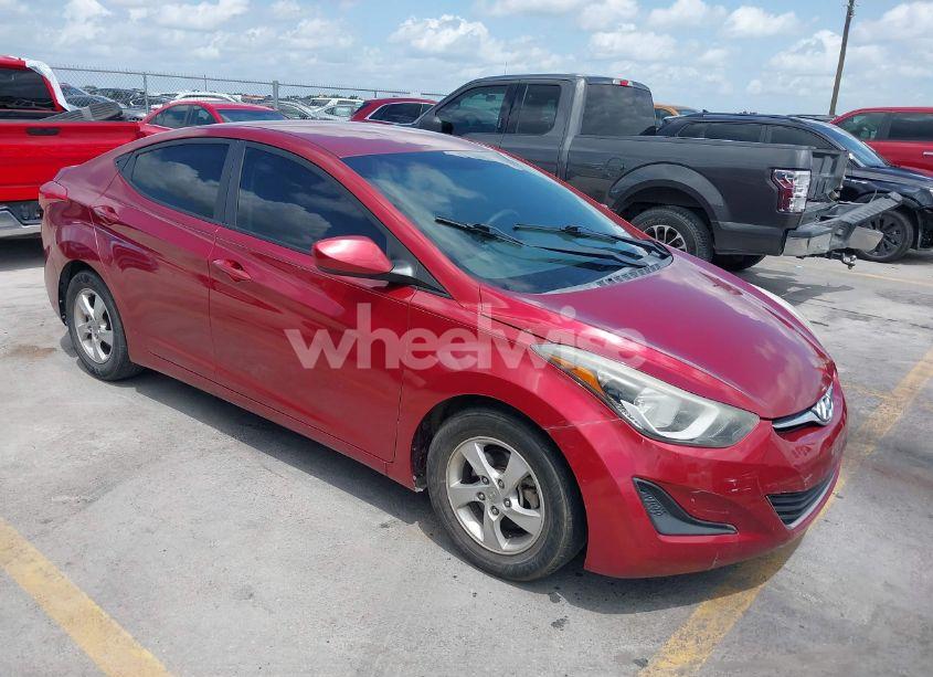 2014 Hyundai Elantra SE (VIN 5NPDH4AE8EH489043) main photo