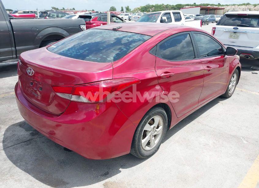 Photo 4 of 2014 Hyundai Elantra SE (VIN 5NPDH4AE8EH489043)