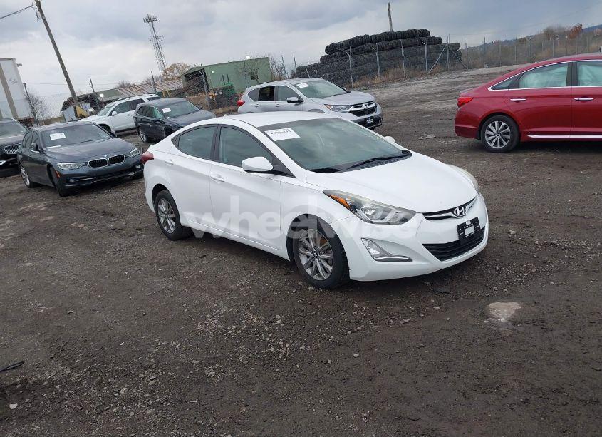 2014 Hyundai Elantra SE (VIN 5NPDH4AE8EH493836) main photo