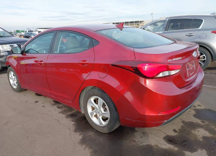 Photo 3 of 2014 Hyundai Elantra SE (VIN 5NPDH4AE8EH500123)