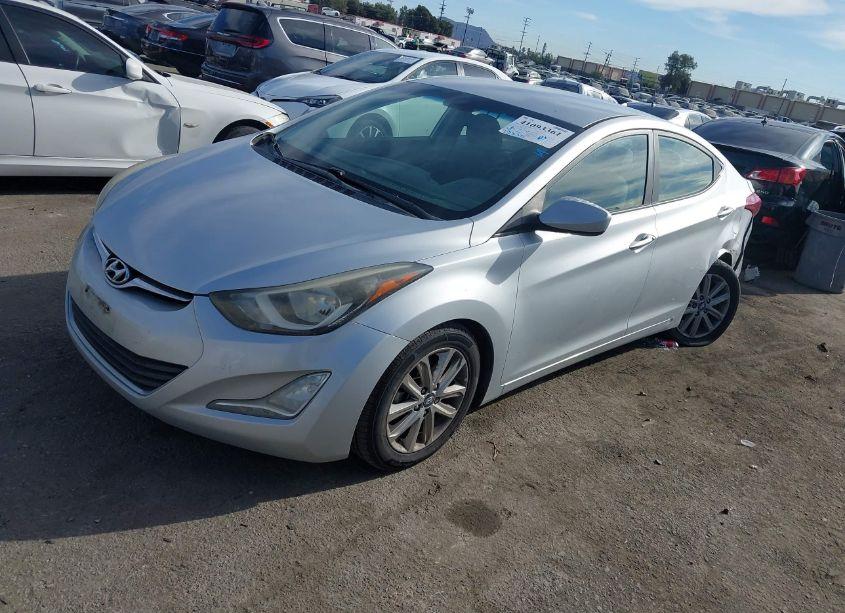 Photo 2 of 2014 Hyundai Elantra SE (VIN 5NPDH4AE8EH500350)