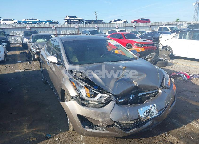 2014 Hyundai Elantra LIMITED (VIN 5NPDH4AE8EH500915) main photo