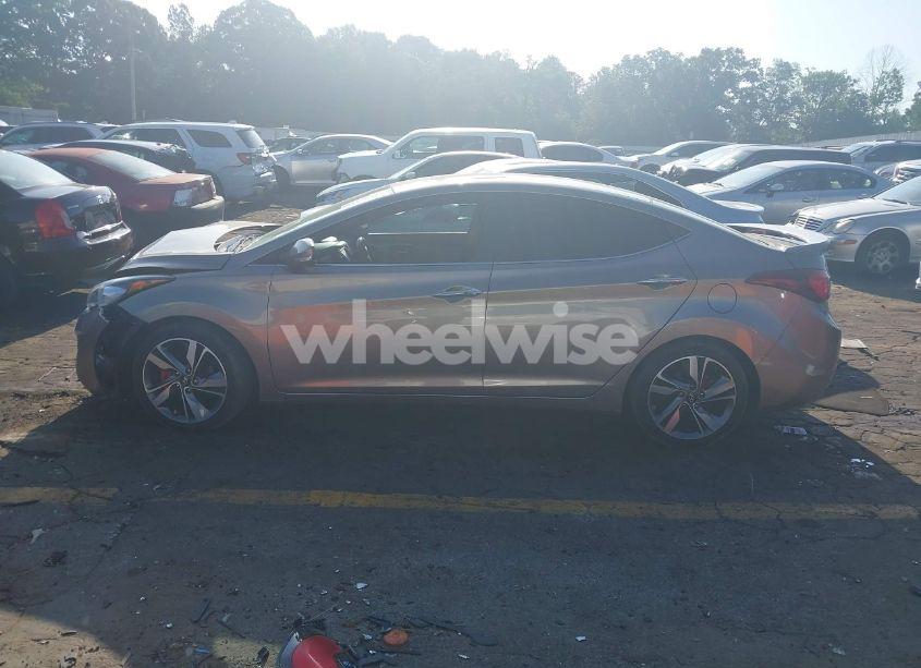 Photo 14 of 2014 Hyundai Elantra LIMITED (VIN 5NPDH4AE8EH500915)