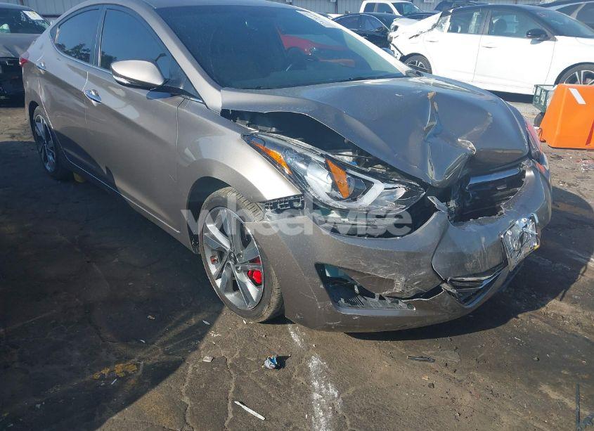 Photo 6 of 2014 Hyundai Elantra LIMITED (VIN 5NPDH4AE8EH500915)