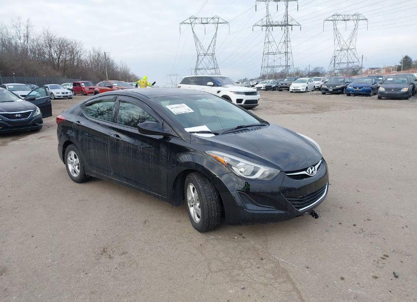 2014 Hyundai Elantra SE (VIN 5NPDH4AE8EH537351) main photo