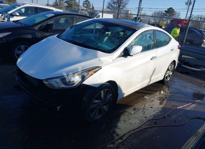 Photo 2 of 2015 Hyundai Elantra LIMITED (VIN 5NPDH4AE8FH547038)