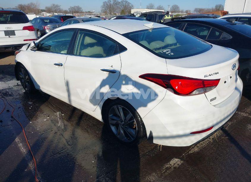 Photo 3 of 2015 Hyundai Elantra LIMITED (VIN 5NPDH4AE8FH547038)