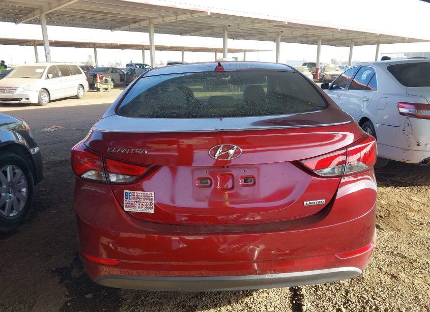 Photo 17 of 2015 Hyundai Elantra LIMITED (VIN 5NPDH4AE8FH559884)