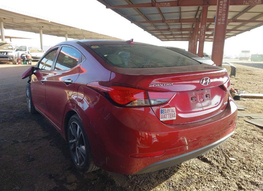 Photo 3 of 2015 Hyundai Elantra LIMITED (VIN 5NPDH4AE8FH559884)