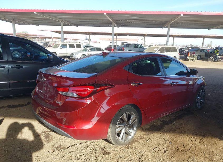 Photo 4 of 2015 Hyundai Elantra LIMITED (VIN 5NPDH4AE8FH559884)