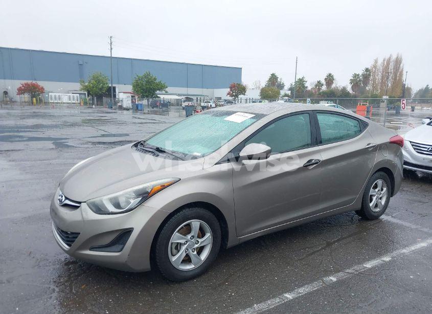 Photo 2 of 2015 Hyundai Elantra SE (VIN 5NPDH4AE8FH563286)