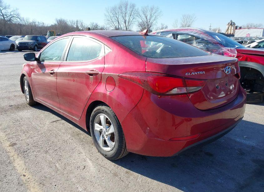 Photo 3 of 2015 Hyundai Elantra SE (VIN 5NPDH4AE8FH576300)