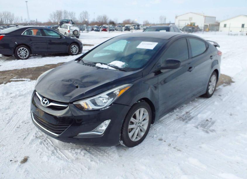 Photo 2 of 2015 Hyundai Elantra SE (VIN 5NPDH4AE8FH577933)