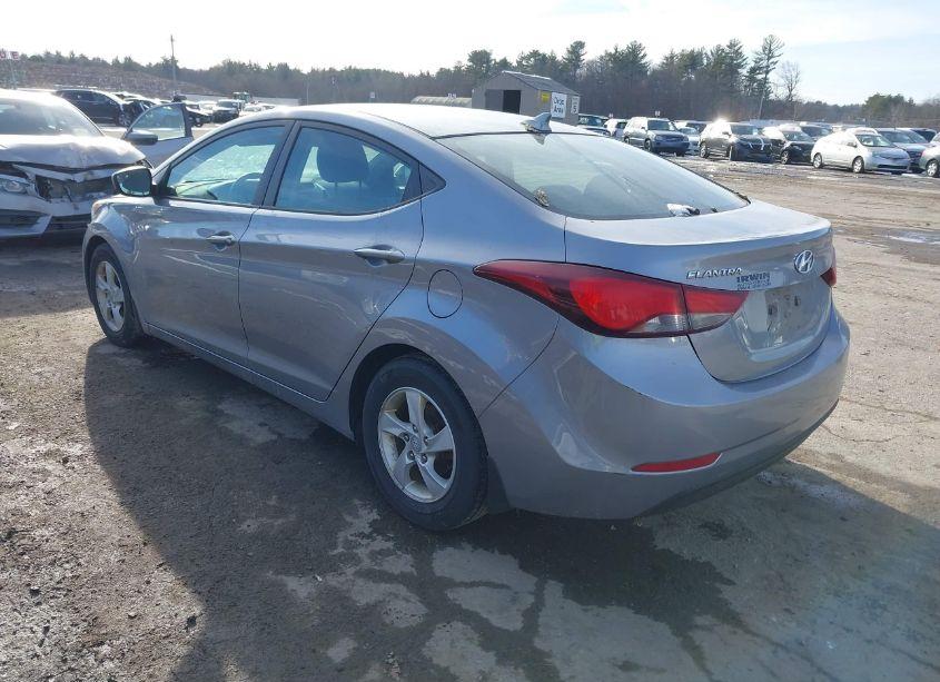 Photo 3 of 2015 Hyundai Elantra SE (VIN 5NPDH4AE8FH604208)