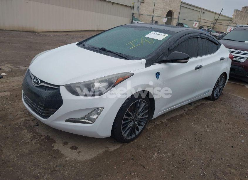 Photo 2 of 2015 Hyundai Elantra LIMITED (VIN 5NPDH4AE8FH605326)