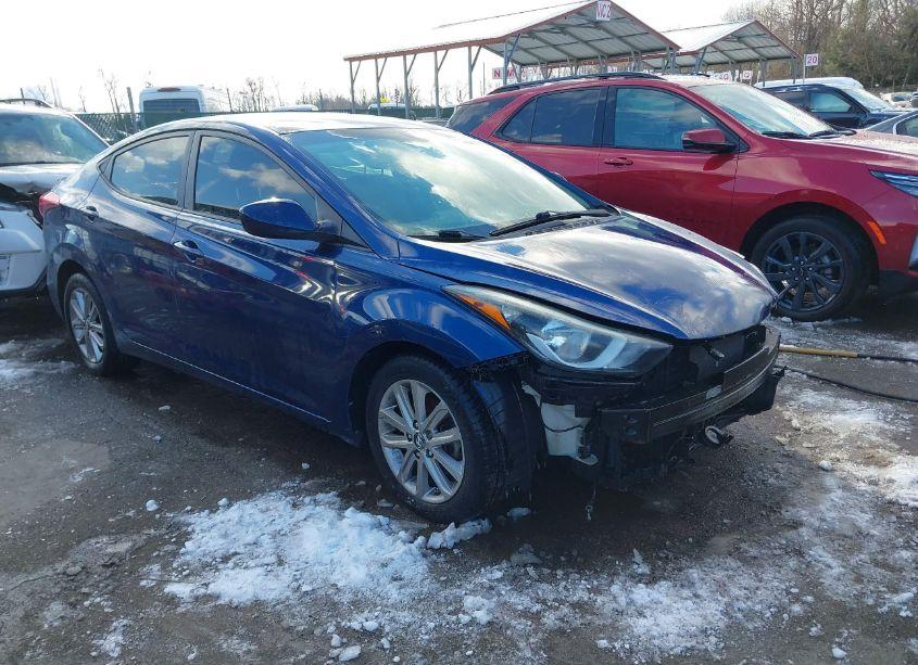 2015 Hyundai Elantra SE (VIN 5NPDH4AE8FH621316) main photo
