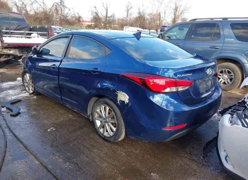 Photo 3 of 2015 Hyundai Elantra SE (VIN 5NPDH4AE8FH621316)