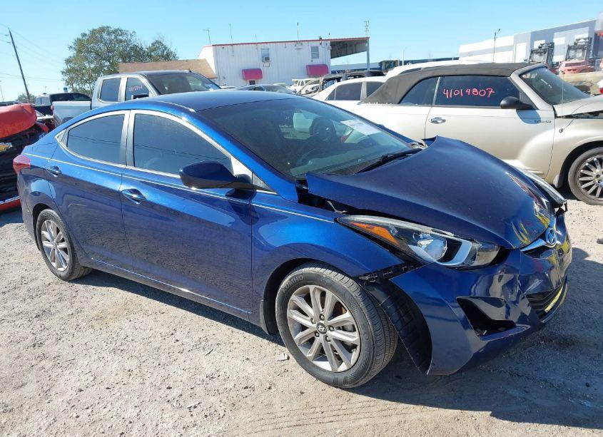 2015 Hyundai Elantra SE (VIN 5NPDH4AE8FH636527) main photo