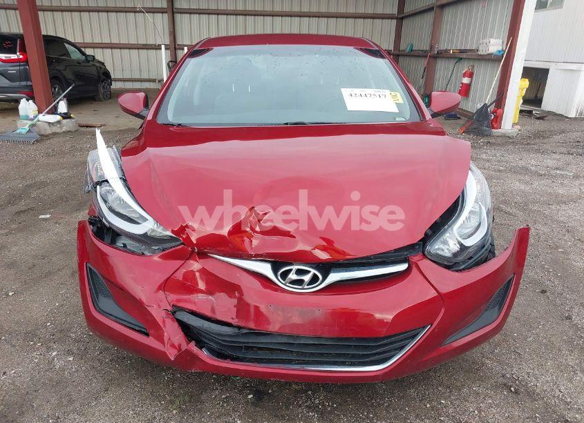 Photo 12 of 2016 Hyundai Elantra SE (VIN 5NPDH4AE8GH665785)