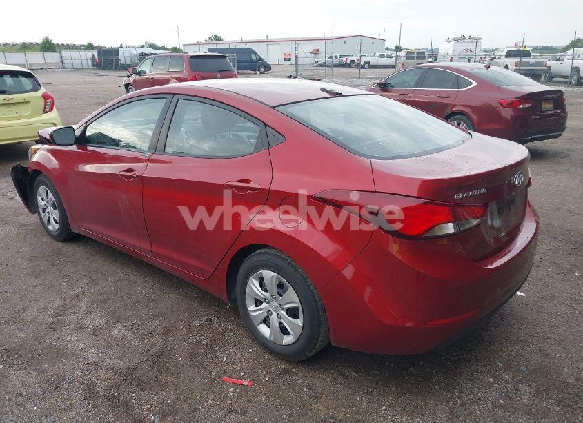 Photo 3 of 2016 Hyundai Elantra SE (VIN 5NPDH4AE8GH665785)