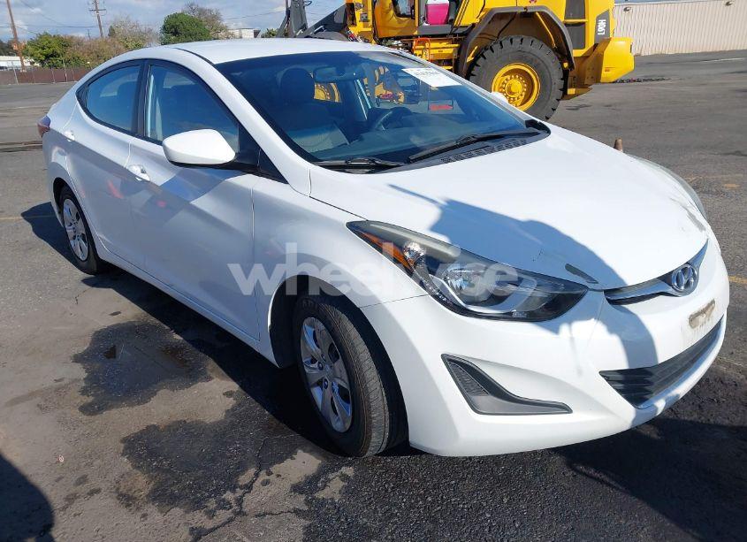 2016 Hyundai Elantra SE (VIN 5NPDH4AE8GH666967) main photo