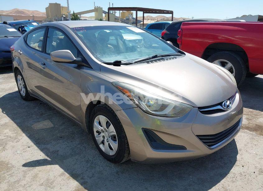 2016 Hyundai Elantra SE (VIN 5NPDH4AE8GH676401) main photo