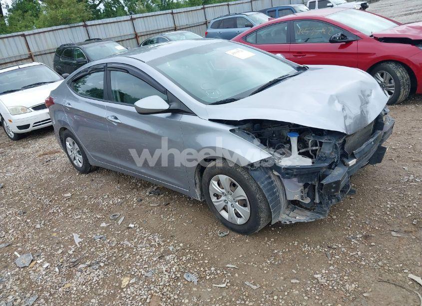 2016 Hyundai Elantra SE (VIN 5NPDH4AE8GH682280) main photo