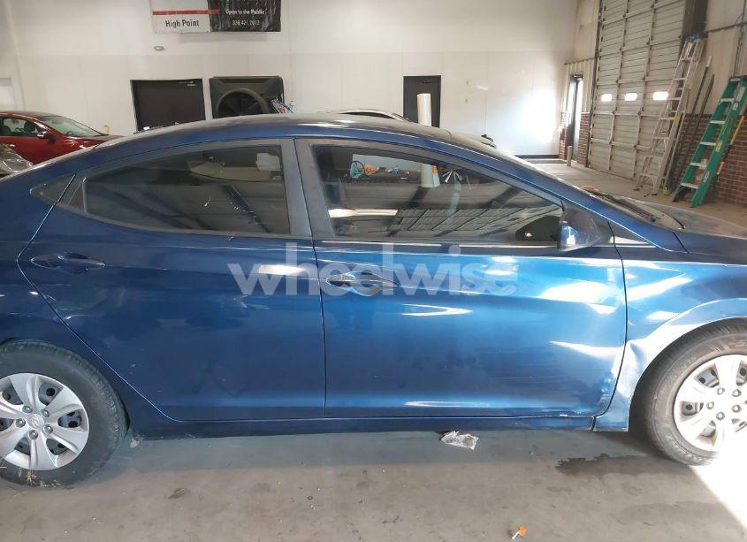 Photo 12 of 2016 Hyundai Elantra SE (VIN 5NPDH4AE8GH691173)