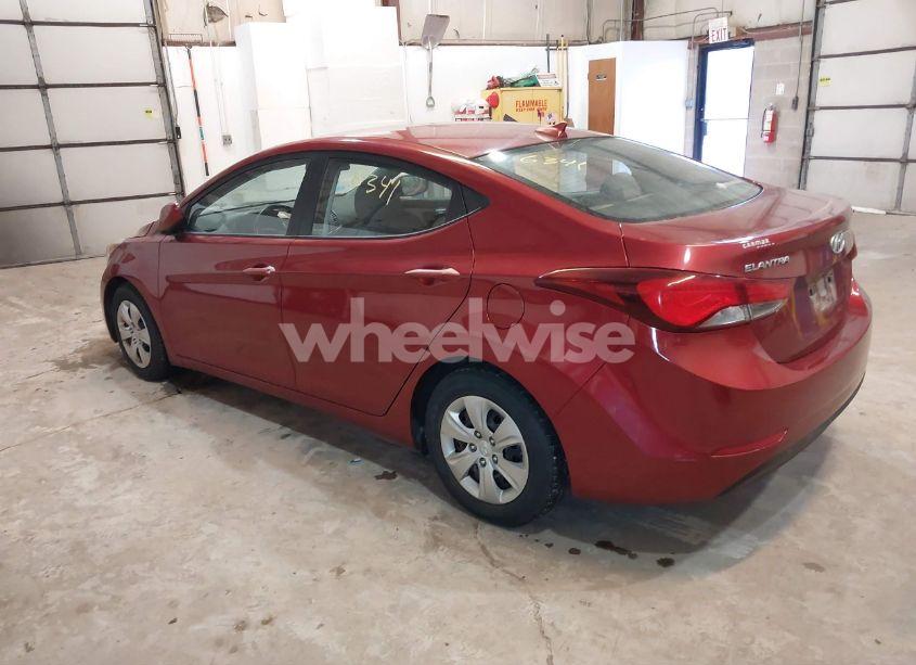 Photo 3 of 2016 Hyundai Elantra SE (VIN 5NPDH4AE8GH708442)