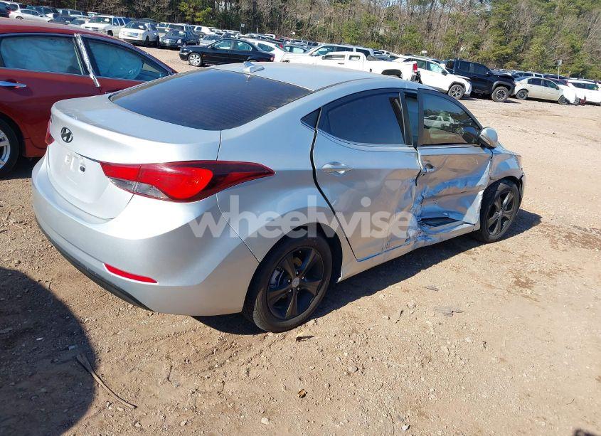 Photo 4 of 2016 Hyundai Elantra VALUE EDITION (VIN 5NPDH4AE8GH732546)