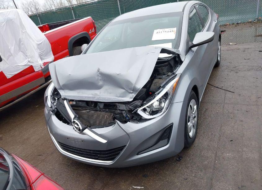 Photo 12 of 2016 Hyundai Elantra SE (VIN 5NPDH4AE8GH748858)
