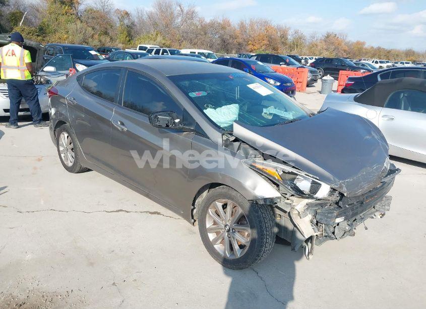 2016 Hyundai Elantra SE (VIN 5NPDH4AE8GH752344) main photo