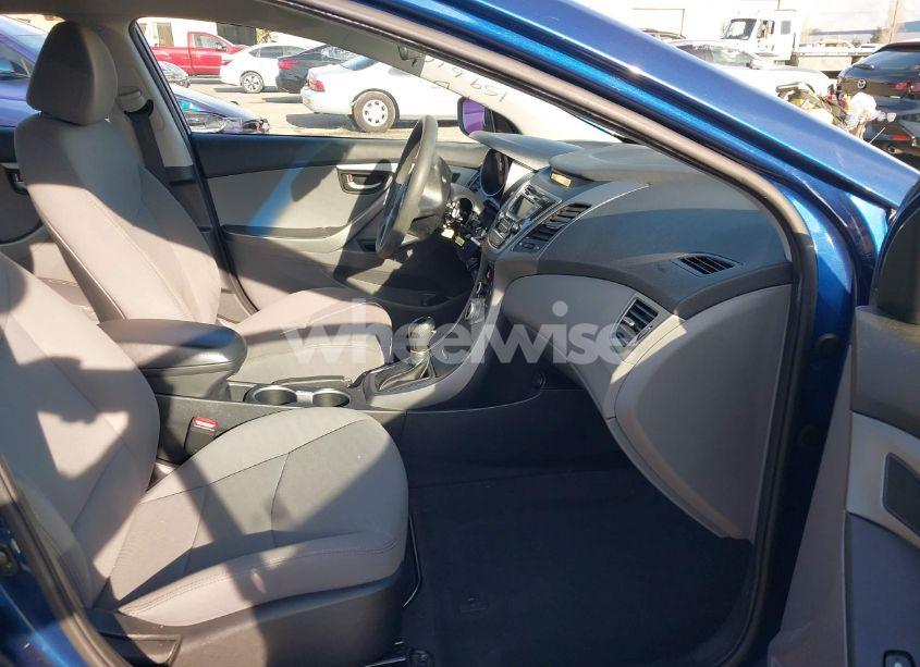 Photo 5 of 2016 Hyundai Elantra SE (VIN 5NPDH4AE8GH758564)