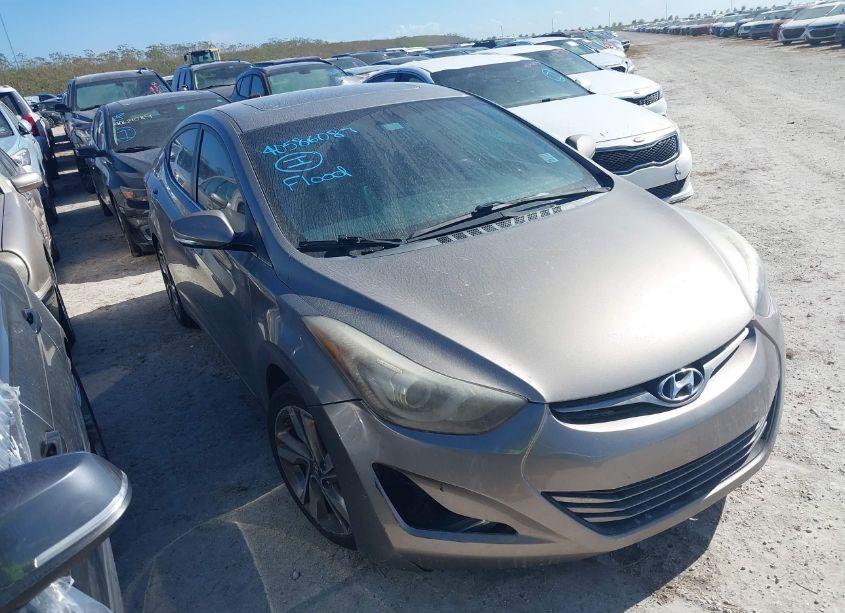 2016 Hyundai Elantra LIMITED (VIN 5NPDH4AE8GH761691) main photo