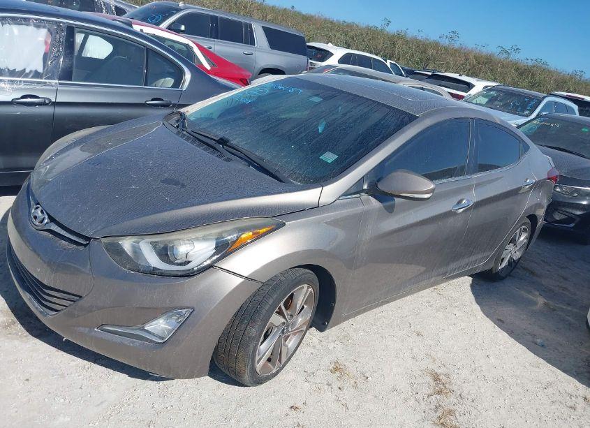 Photo 2 of 2016 Hyundai Elantra LIMITED (VIN 5NPDH4AE8GH761691)