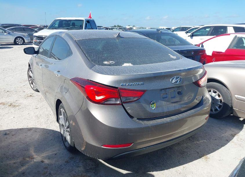 Photo 3 of 2016 Hyundai Elantra LIMITED (VIN 5NPDH4AE8GH761691)