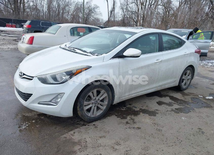 Photo 2 of 2016 Hyundai Elantra VALUE EDITION (VIN 5NPDH4AE8GH764798)