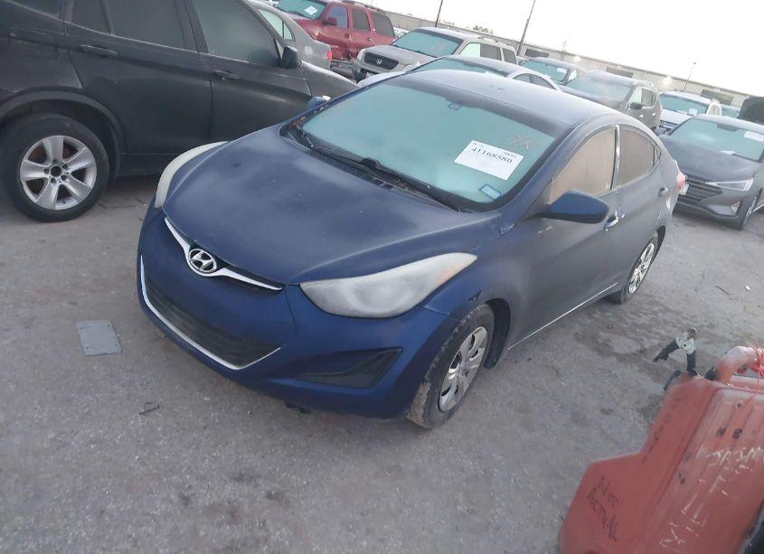 Photo 2 of 2016 Hyundai Elantra SE (VIN 5NPDH4AE8GH781293)