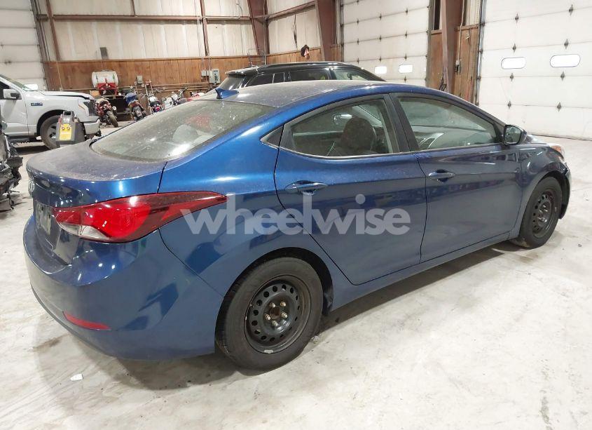 Photo 4 of 2016 Hyundai Elantra SE (VIN 5NPDH4AE8GH785893)