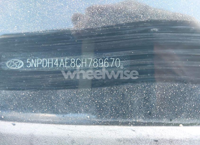 Photo 9 of 2016 Hyundai Elantra SE (VIN 5NPDH4AE8GH789670)