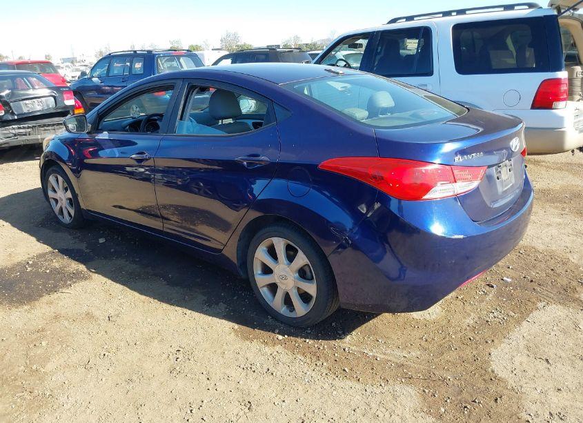 Photo 3 of 2011 Hyundai Elantra LIMITED (VIN 5NPDH4AE9BH045195)