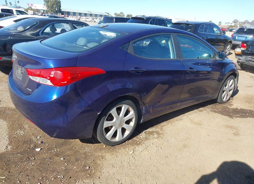 Photo 4 of 2011 Hyundai Elantra LIMITED (VIN 5NPDH4AE9BH045195)