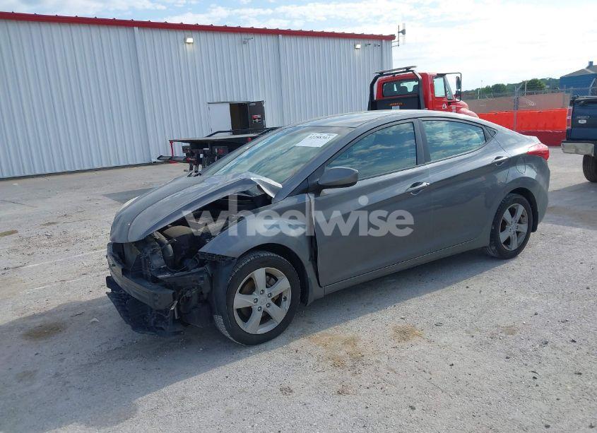 Photo 2 of 2011 Hyundai Elantra GLS (VIN 5NPDH4AE9BH050560)