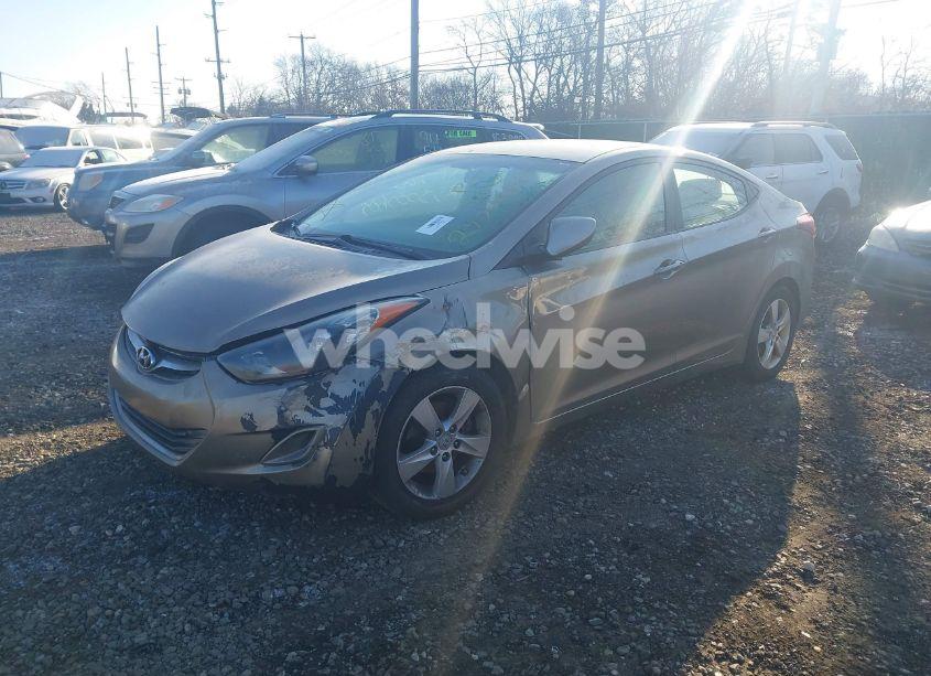 Photo 2 of 2011 Hyundai Elantra GLS (VIN 5NPDH4AE9BH052079)