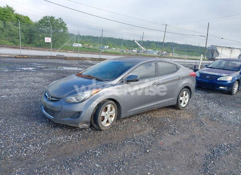 Photo 2 of 2011 Hyundai Elantra GLS (VIN 5NPDH4AE9BH056455)