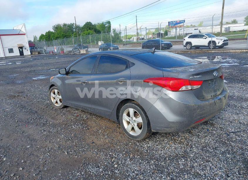 Photo 3 of 2011 Hyundai Elantra GLS (VIN 5NPDH4AE9BH056455)