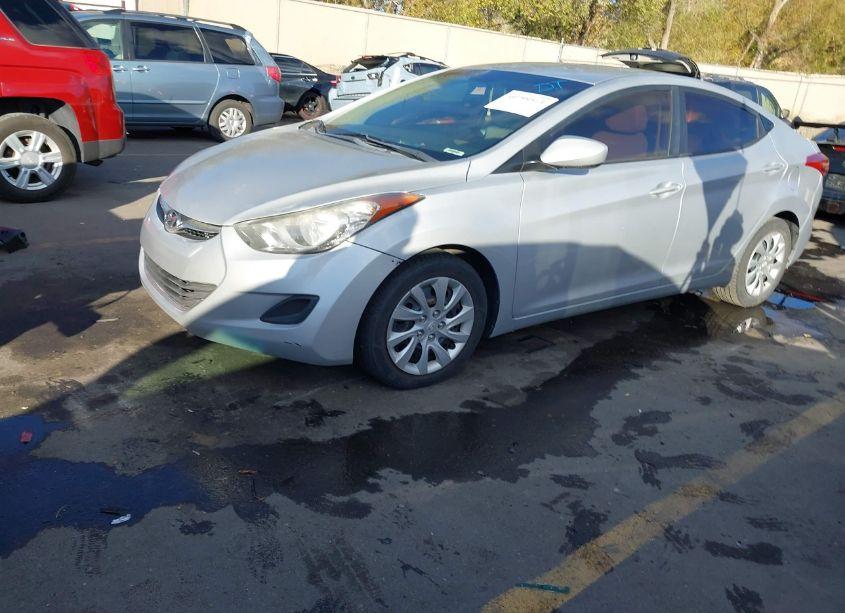 Photo 2 of 2012 Hyundai Elantra GLS (VIN 5NPDH4AE9CH065688)