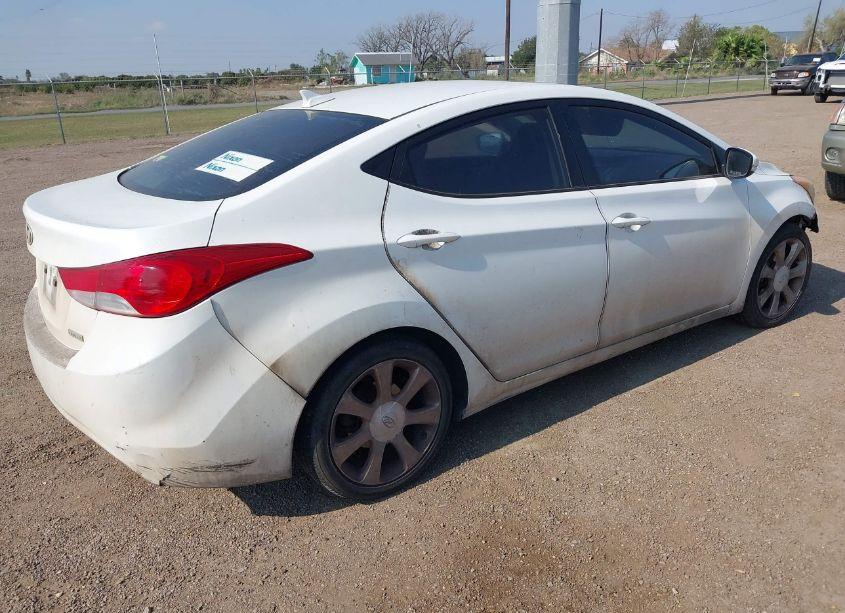 Photo 4 of 2012 Hyundai Elantra LIMITED (VIN 5NPDH4AE9CH082460)